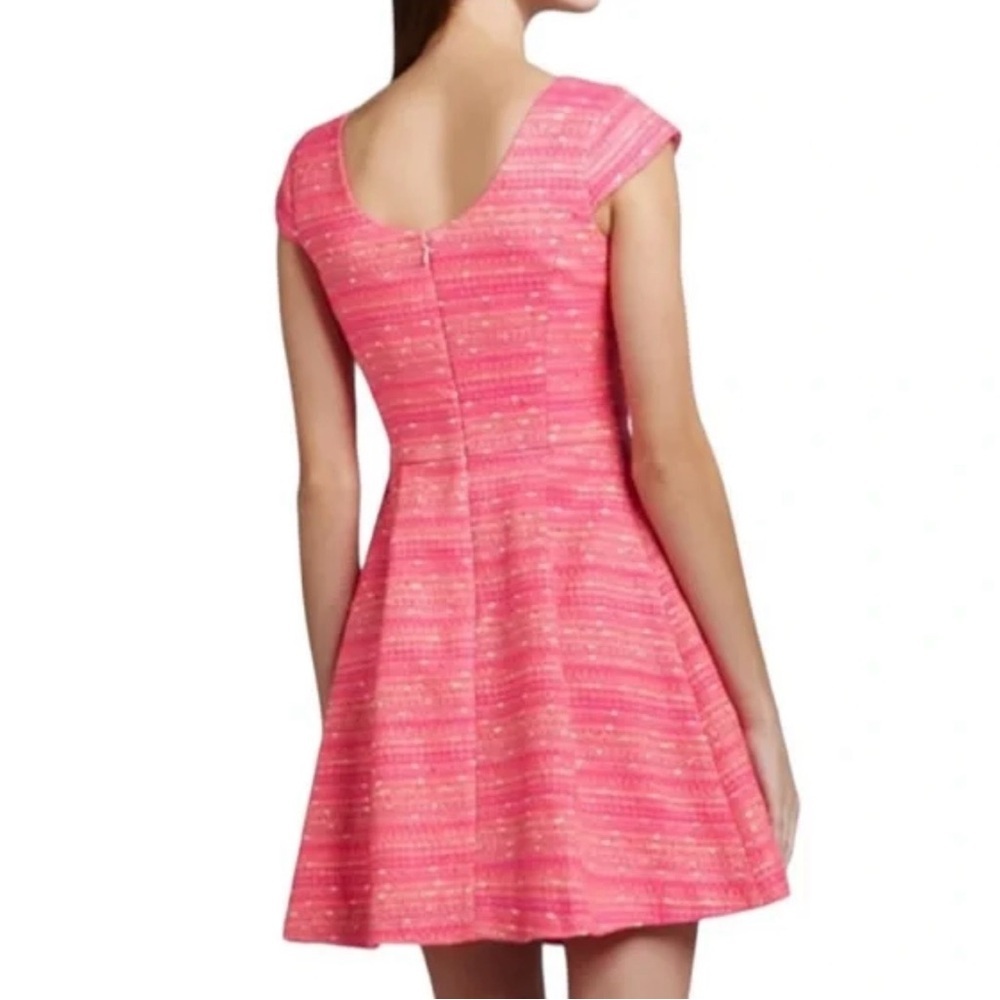 Lilly Pulitzer Vibrant Pink and Gold Mini Dress - Picture 2 of 12